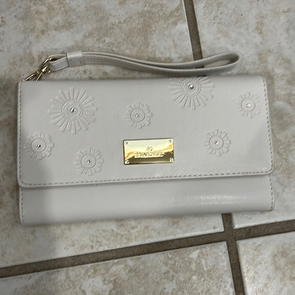 Swarovski wristlet wallet